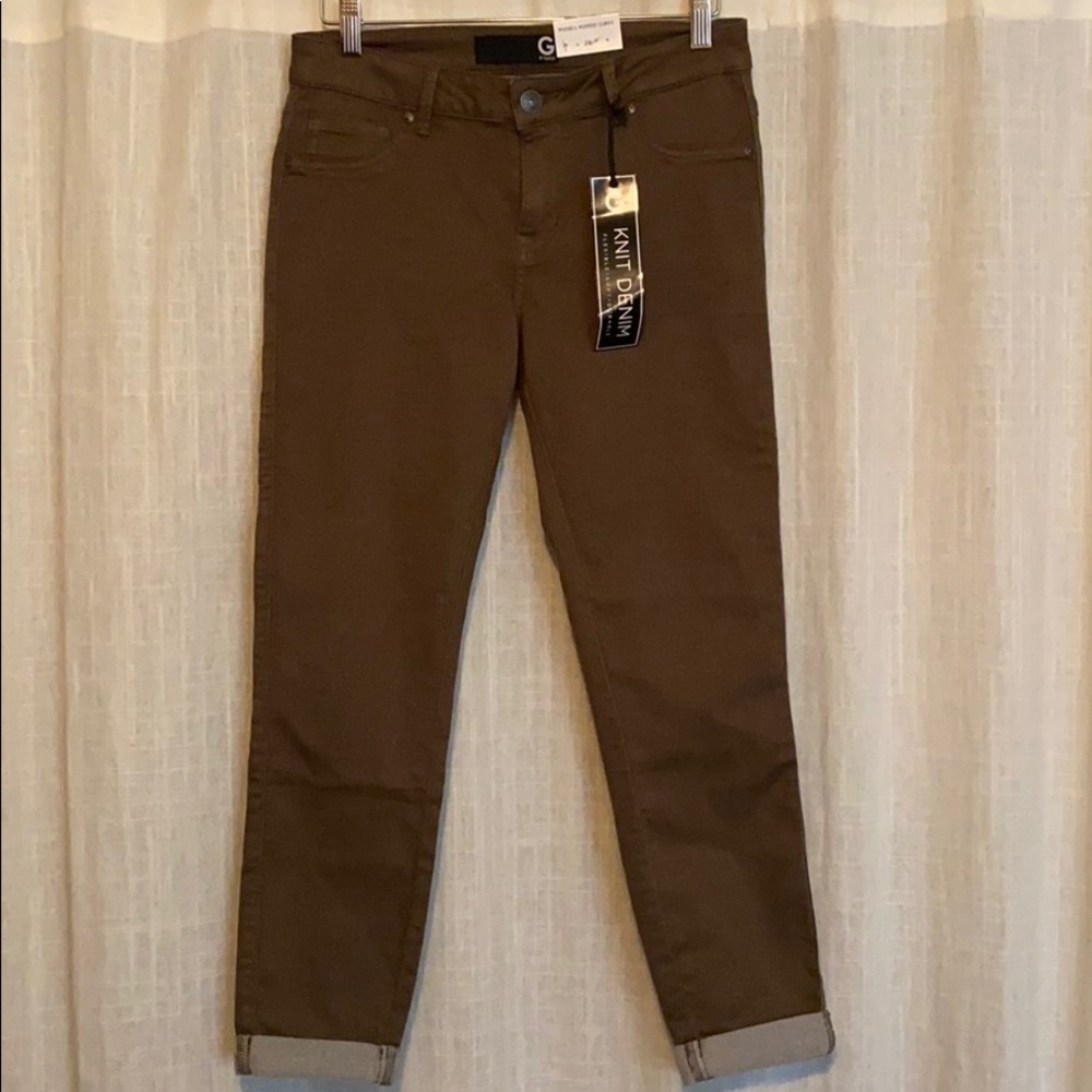 G By Guess Mishell Midrise Curvy Ankle Pants